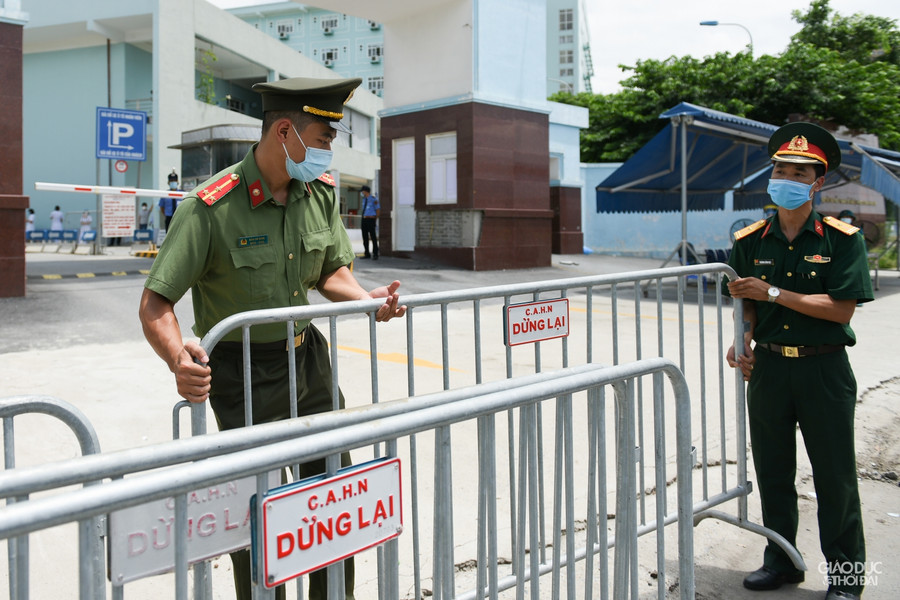 Hiện tại, chất lượng vệ sinh môi trường bệnh viện đã đảm bảo cho công tác hoạt động trở lại của Bệnh viện sau khi gỡ phong tỏa.