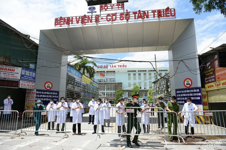 Ngày 14/6, Bộ Y tế ra quyết định kết thúc áp dụng biện pháp cách ly y tế để phòng, chống dịch COVID-19 tại Bệnh viện K cơ sở Tân Triều từ thứ Hai ngày 14/6 để bệnh viện khôi phục lại hoạt động khám chữa bệnh theo kế hoạch.