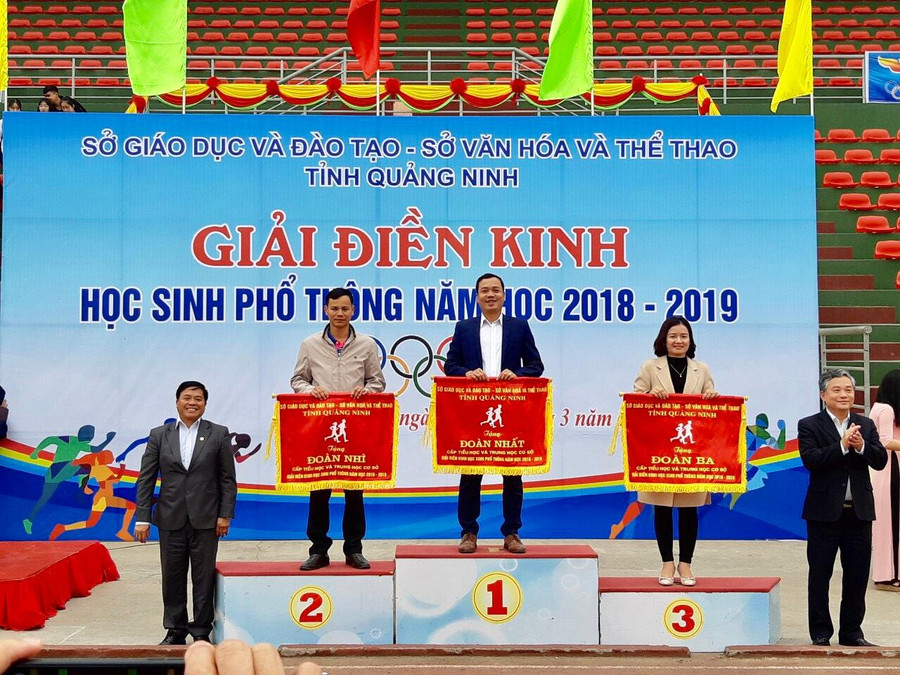 Học sinh Quảng Ninh tranh tài tại giải Điền kinh học sinh năm học 2018-2019