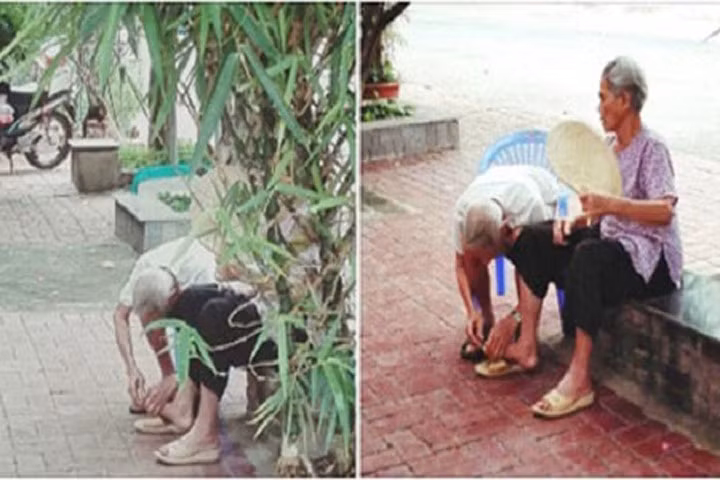 Giới trẻ ghen tỵ với khoảnh khắc hạnh phúc của "ông bà anh"