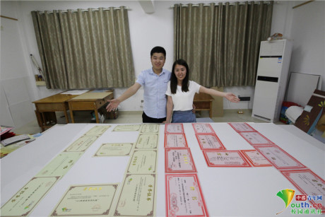 Yêu kiểu con nhà người ta: 4 năm Đại học nhận 137 bằng khen chứng nhận nhờ học quá giỏi - Ảnh 7 Yeu kieu con nha nguoi ta: 4 nam Dai hoc nhan 137 bang khen chung nhan nho hoc qua gioi - Anh 7