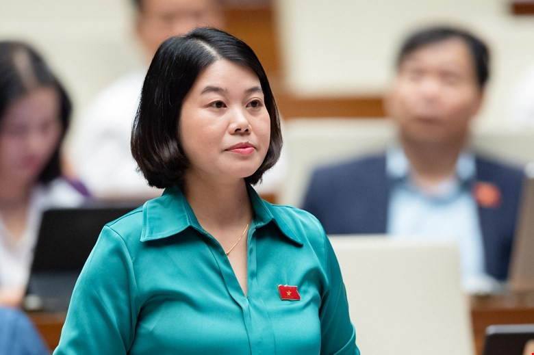 Đại biểu Quốc hội Nguyễn Thị Huế (đoàn Bắc Kạn).