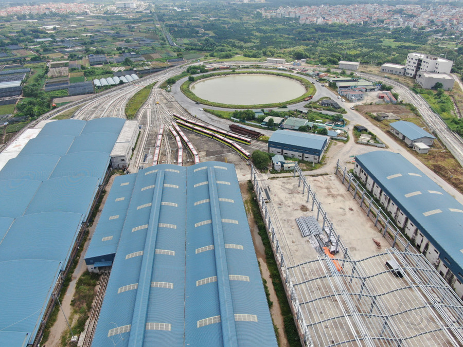 Toàn cảnh khu Depot Nhổn.