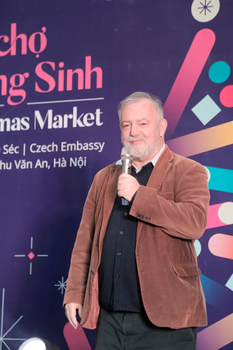 Ông Grepl Vitezslav - Đại sứ Cộng hòa Séc tại Việt Nam phát biểu tại sự kiện.