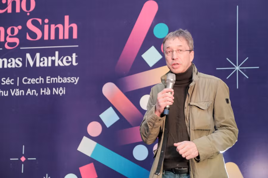 Ông Thomas Wiersing, Phó Trưởng Phái đoàn EU tại Việt Nam phát biểu tại sự kiện.