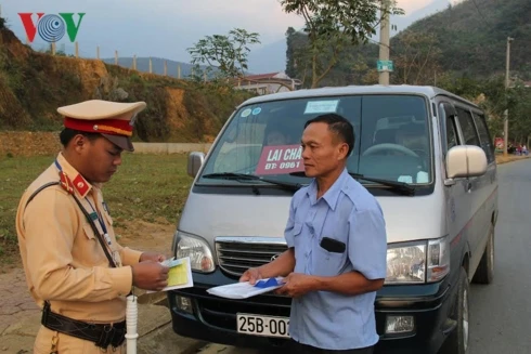 Lai Châu phát hiện 13 lái xe dương tính với ma túy