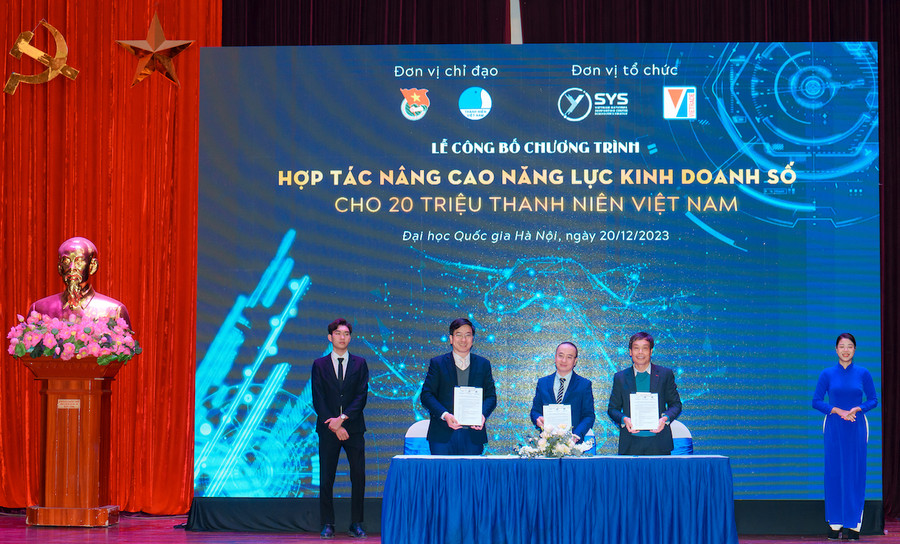 Doanh nghiệp cam kết đồng hành cùng thanh niên.