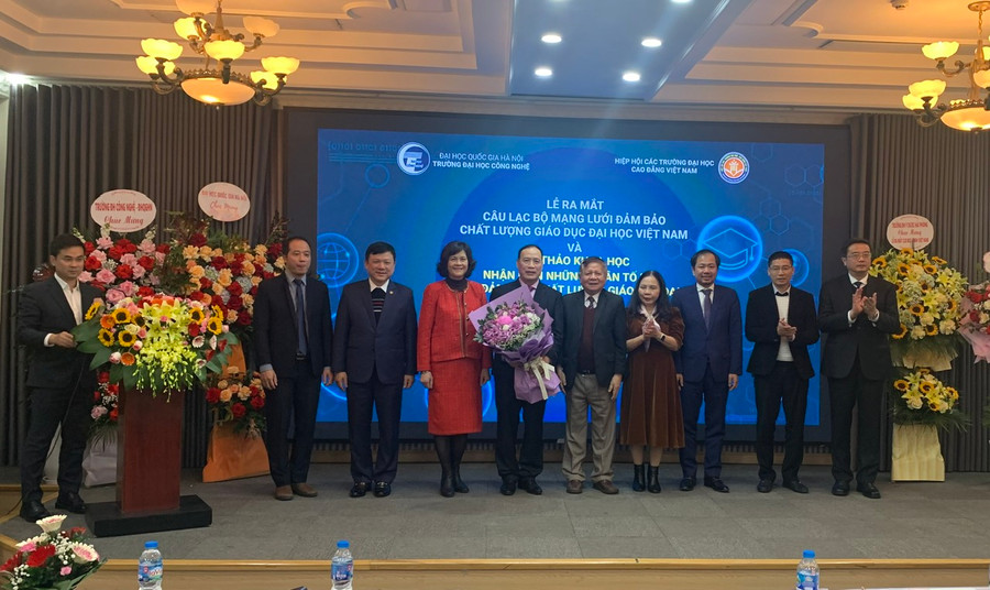 Ra mắt Câu lạc bộ mạng lưới đảm bảo chất lượng giáo dục đại học Việt Nam.