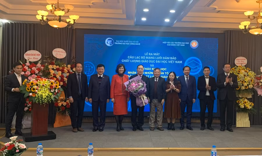 Ra mắt Câu lạc bộ mạng lưới đảm bảo chất lượng giáo dục đại học Việt Nam.