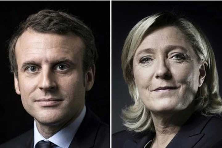 Macron đấu Le Pen trong bầu cử Tổng thống Pháp vòng cuối