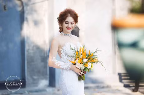 Bo anh cuoi tuyet dep cua Lam Chi Khanh va 