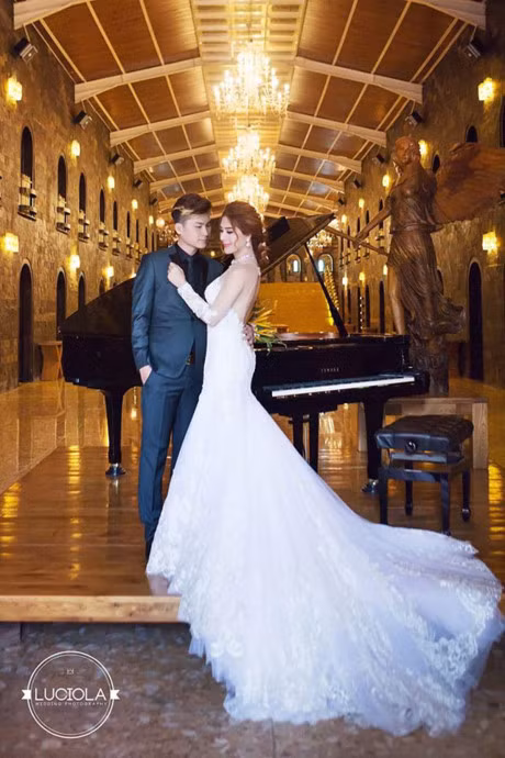 Bo anh cuoi tuyet dep cua Lam Chi Khanh va 