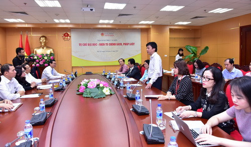 Quang cảnh buổi tọa đàm Quang cảnh buổi tọa đàm