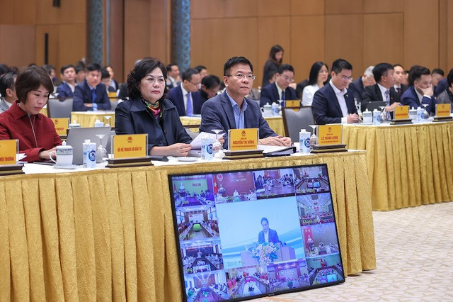 Lãnh đạo các bộ, ngành và đại biểu dự Hội nghị - Ảnh: VGP/Nhật Bắc Lãnh đạo các bộ, ngành và đại biểu dự Hội nghị - Ảnh: VGP/Nhật Bắc