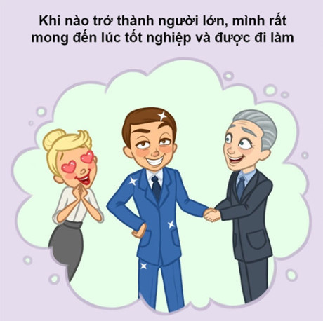 Sự khác biệt giữa tưởng tượng và thực tế khi trở thành người lớn - Ảnh 13 Su khac biet giua tuong tuong va thuc te khi tro thanh nguoi lon - Anh 13