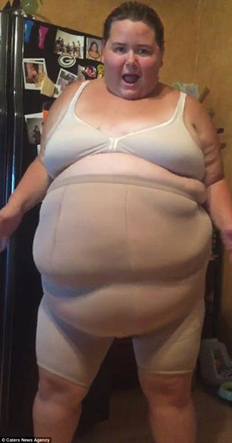 Hành trình giảm cân của cô nàng nặng 189 kg gây choáng - Ảnh 1 Hanh trinh giam can cua co nang nang 189 kg gay choang - Anh 1