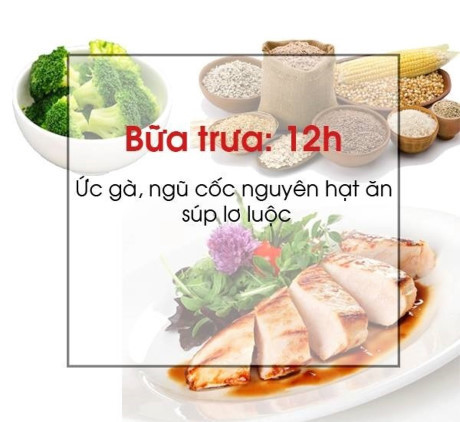 Thực đơn mẫu cho người muốn giảm cân - Ảnh 3 Thuc don mau cho nguoi muon giam can - Anh 3