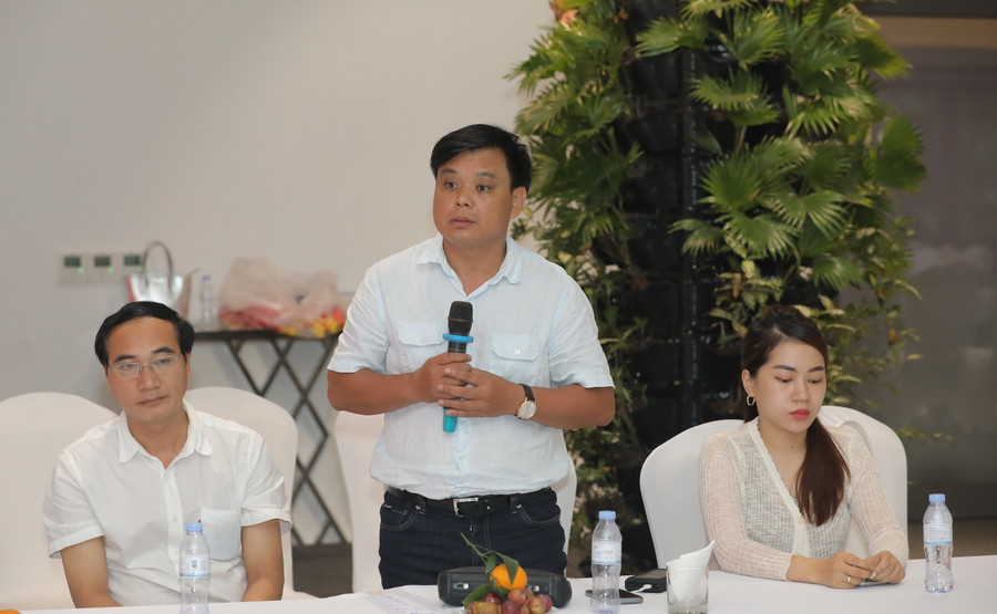 Các ý kiến thảo luận tại hội nghị.