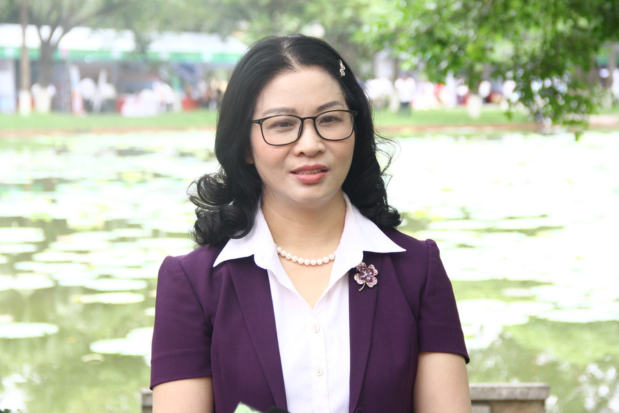 GS.TS Nguyễn Thị Lan – Giám đốc Học viện Nông nghiệp Việt Nam.