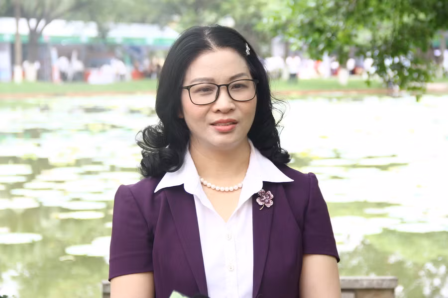 GS.TS Nguyễn Thị Lan – Giám đốc Học viện Nông nghiệp Việt Nam.