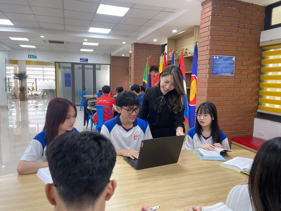 Sinh viên chương trình đào tạo Quan hệ công chúng.