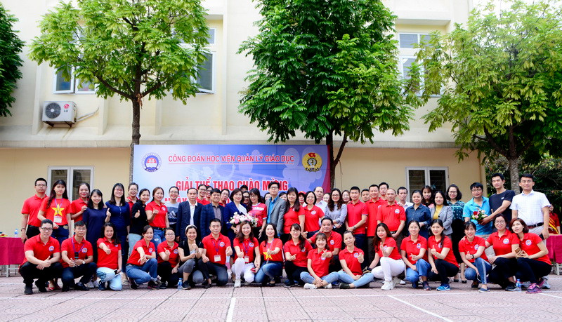 Giải thể thao này, nhằm đẩy mạnh tinh thần lao động, làm việc của cán bộ, viên chức Học viện