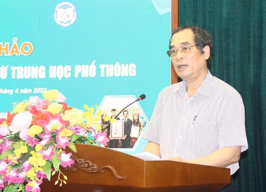 Ông Đỗ Tiến Hùng – Phó Giám đốc Sở GD&amp;ĐT Hưng Yên cho rằng, học sinh cần chủ động tìm hiểu về khởi nghiệp, lập nghiệp.