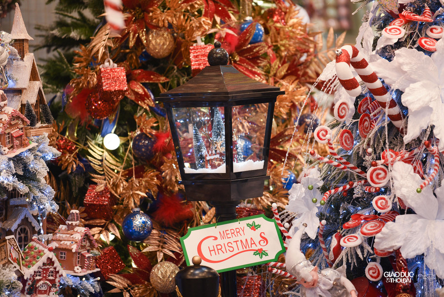 Đi qua dọc tuyến phố, mọi người đều có thể tận hưởng được không khí Giáng sinh sớm tại nơi đây. Đi qua dọc tuyến phố, mọi người đều có thể tận hưởng được không khí Giáng sinh sớm tại nơi đây.