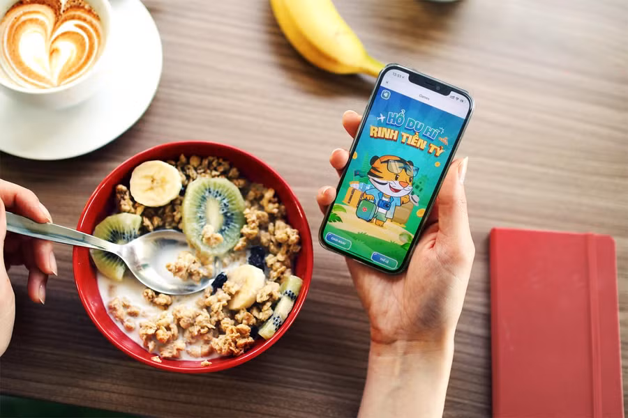 Game nhập vai Hổ vàng trên VPBank NEO đang thu hút sự quan tâm của các bạn trẻ.