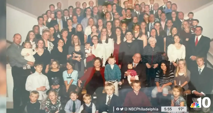 Gia đình cụ Koller hiện có bốn thế hệ sinh sống. Ảnh: NBC Gia đình cụ Koller hiện có bốn thế hệ sinh sống. Ảnh: NBC