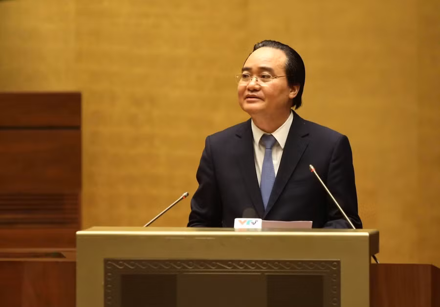Bộ trưởng Phùng Xuân Nhạ: Mong Quốc hội tiếp tục quan tâm, chăm lo xây dựng, phát triển đội ngũ nhà giáo và cán bộ quản lý giáo dục các cấp
