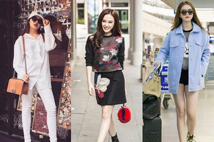 Ngắm gu street style đón Tết đầy phong cách của mỹ nhân Việt