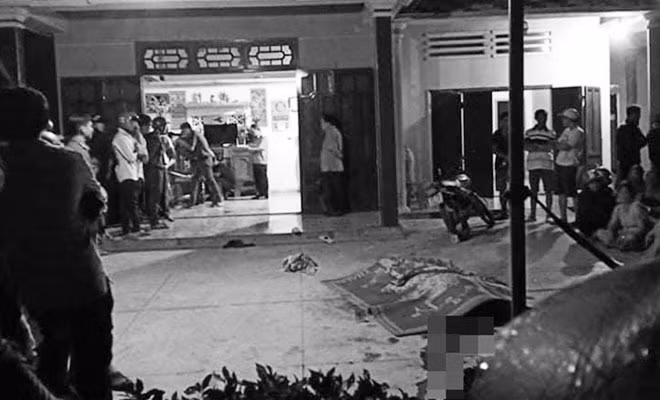 Hiện trường vụ việc. Ảnh: Ngọc Thi