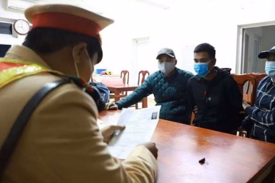 Đối tượng Đỗ Văn Công bị cơ quan chức năng bắt giữ