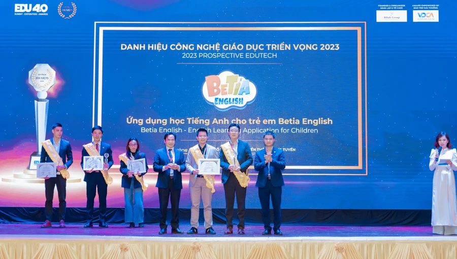 Ứng dụng tiếng Anh cho trẻ em chinh phục giải thưởng EduTech Award 2023 