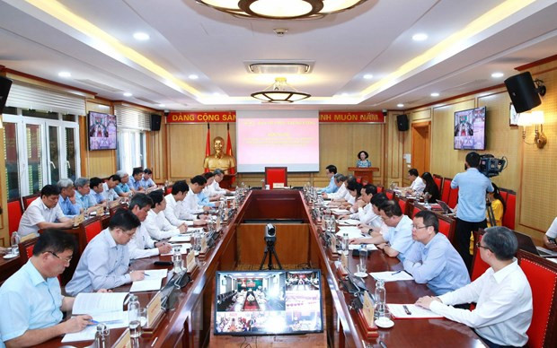 Quang cảnh hội nghị. (Ảnh: Phương Hoa/TTXVN) Quang cảnh hội nghị. (Ảnh: Phương Hoa/TTXVN)