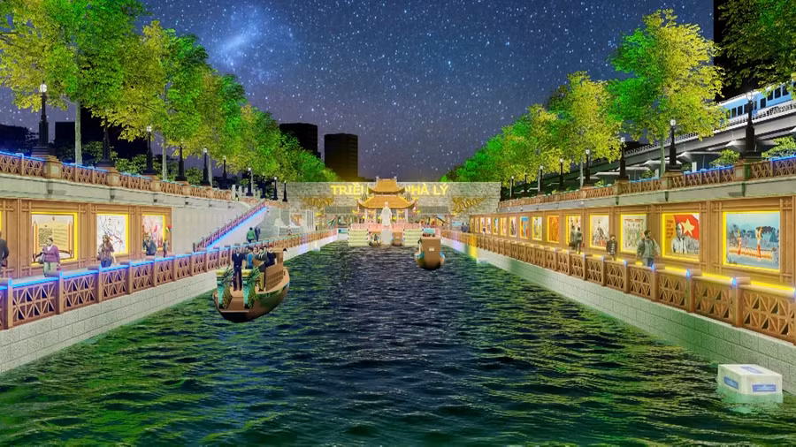 Đề xuất cải tạo sông Tô Lịch thành không gia văn hoá - tâm linh.