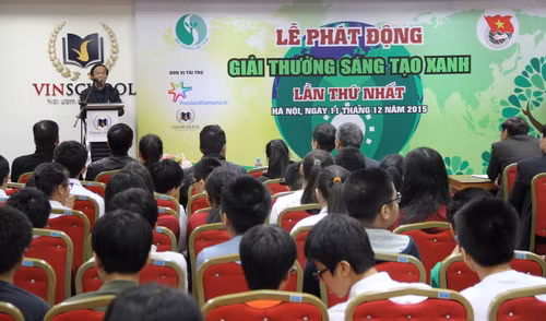 Giải thưởng Sáng tạo xanh lần thứ nhất có tổng trị giá giải thưởng là 134 triệu đồng
