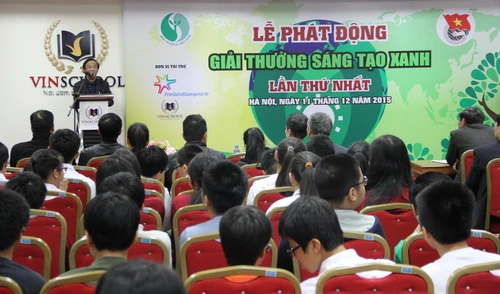 Giải thưởng Sáng tạo xanh lần thứ nhất có tổng trị giá giải thưởng là 134 triệu đồng