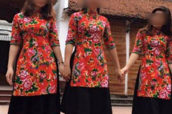 Nhầm lẫn nếu coi "váy đụp mặc với áo dài" là áo dài cách tân