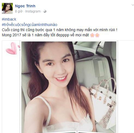 Ngọc Trinh nói gì sau scandal tình ái với tỷ phú Hoàng Kiều? - Ảnh 1 Ngoc Trinh noi gi sau scandal tinh ai voi ty phu Hoang Kieu? - Anh 1