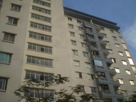 Tòa nhà G4 nơi phát hiện xác nạn nhân