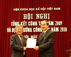 Chính thức ra mặt Học viện Khoa học Xã hội Việt Nam