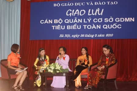 Tôn vinh 151 CBQL cơ sở GD mầm non tiêu biểu toàn quốc