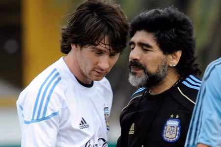 HLV Diego Maradona: Lionel Messi tốt hơn tôi tại World Cup "86