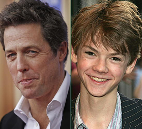 Những mối quan hệ bất ngờ của sao ảnh 11 Hugh Grant (L) and Thomas Sangster (Xinhua/Reuters File Photo) Their surprising connection: Hugh Grant is the cousin of Thomas Sangster. They once co-starred in movies
