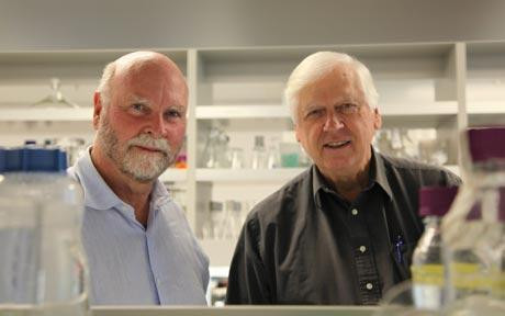 J. Craig Venter, left,