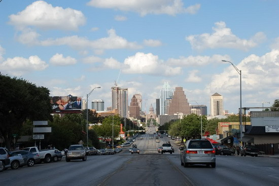 Thành phố Austin hiện là thủ phủ của tiểu bang Texas