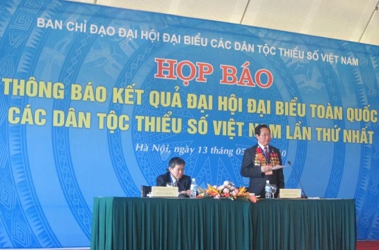 Bế mạc ĐHĐB toàn quốc các dân tộc thiểu số Việt Nam lần thứ nhất