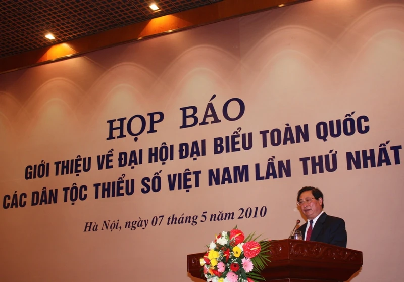 1702 đại biểu tham dự Đại hội Đại biểu toàn quốc các dân tộc thiểu số VN lần thứ nhất